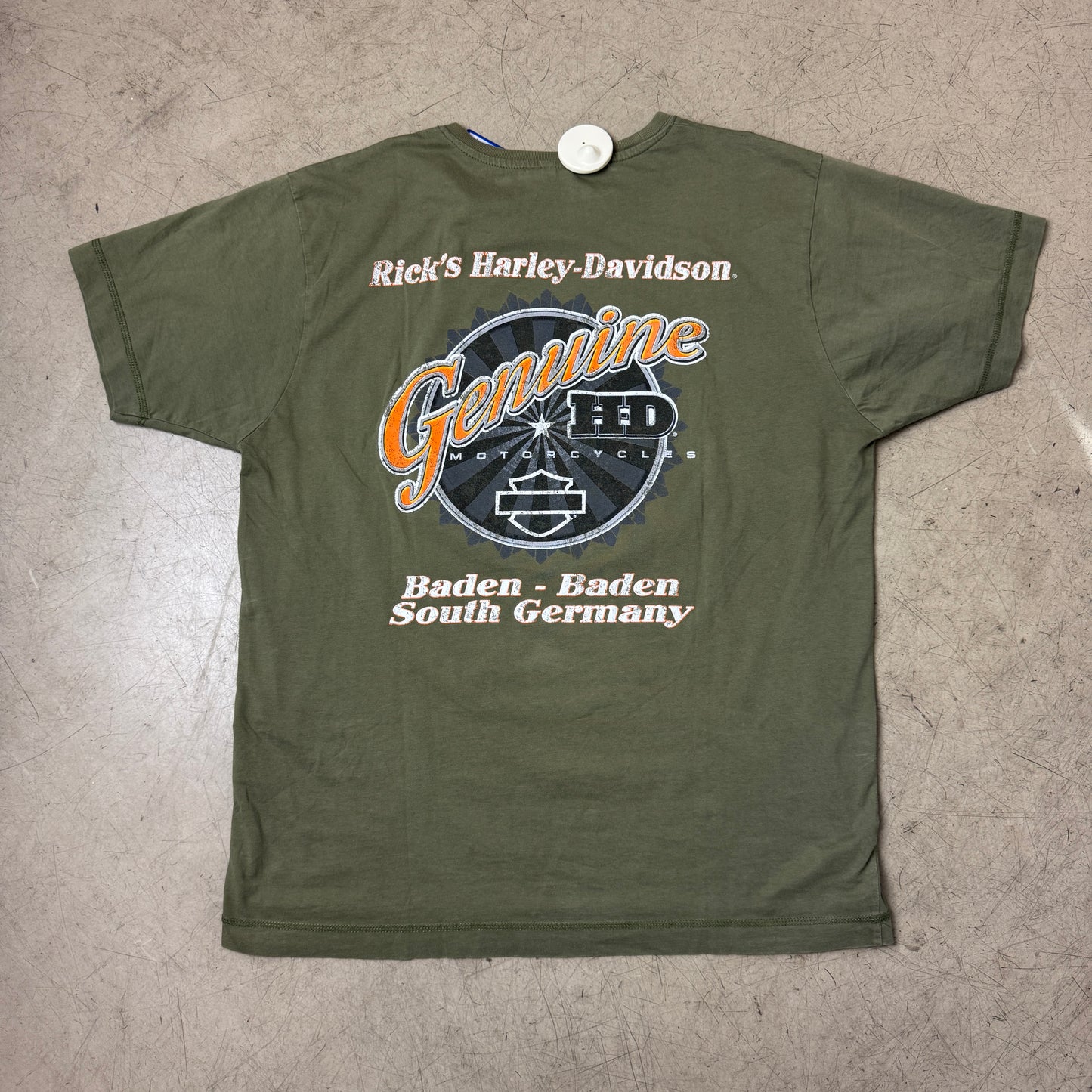 (L-XL) Harley Davidson Biker T-shirt