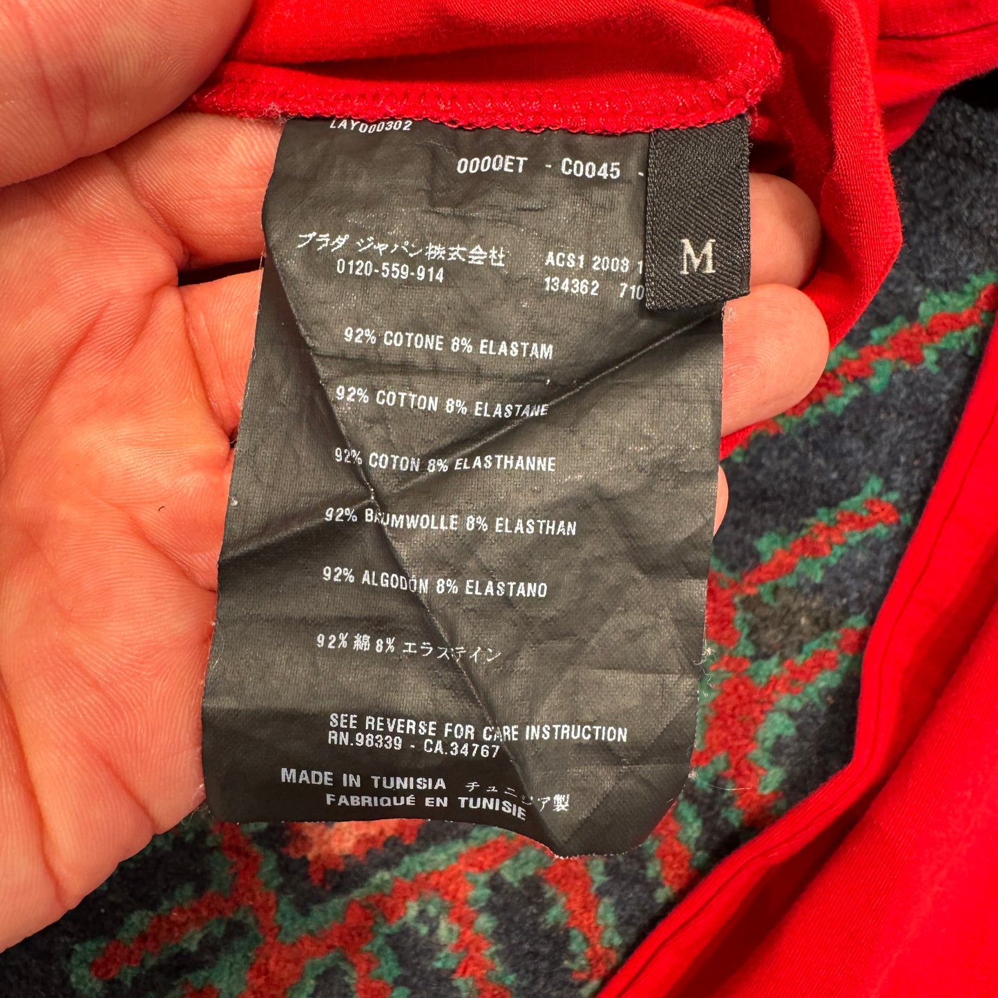 (M) WMN PRADA LONGSLEEVE