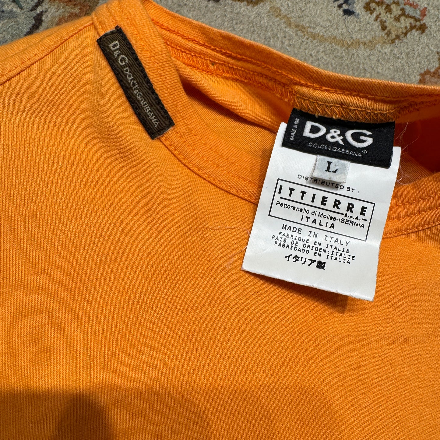 (L) DOLCE&GABBANA T-SHIRT