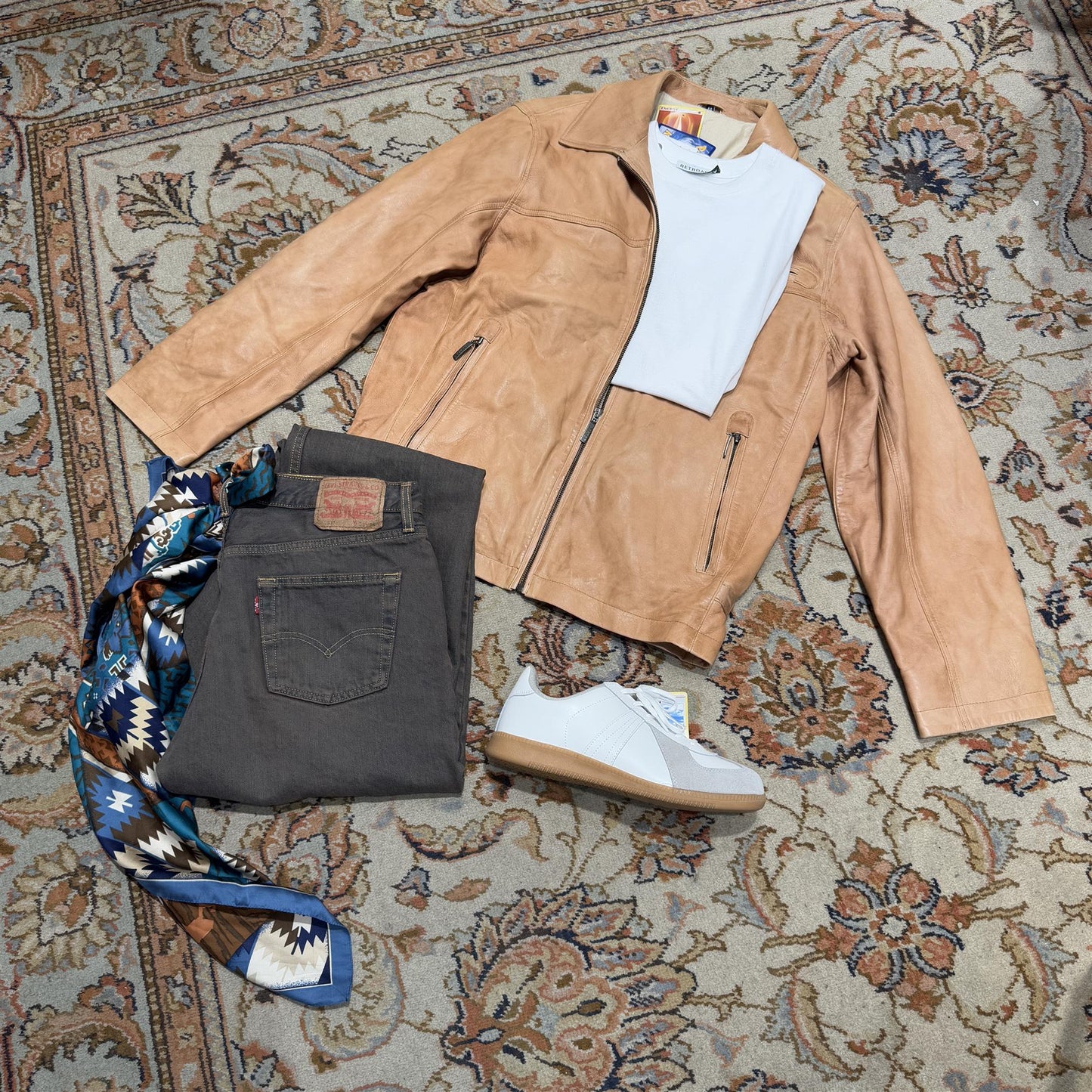 VINTAGE "LEATHER JACKET" MYSTERY OUTFIT
