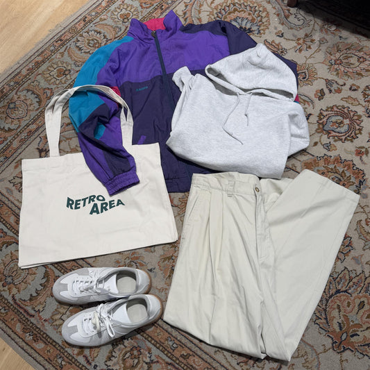 VINTAGE "TRACK UNBRANDED" MYSTERY OUTFIT