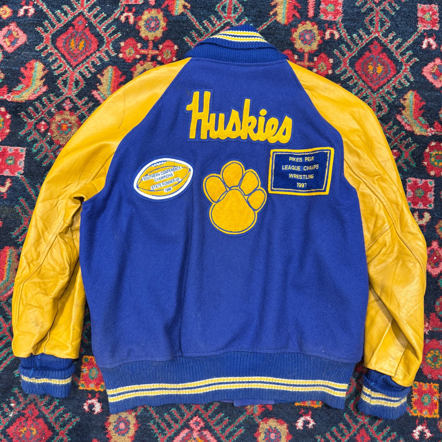 (L) 90S HUSKIES COLLEGE JACKE