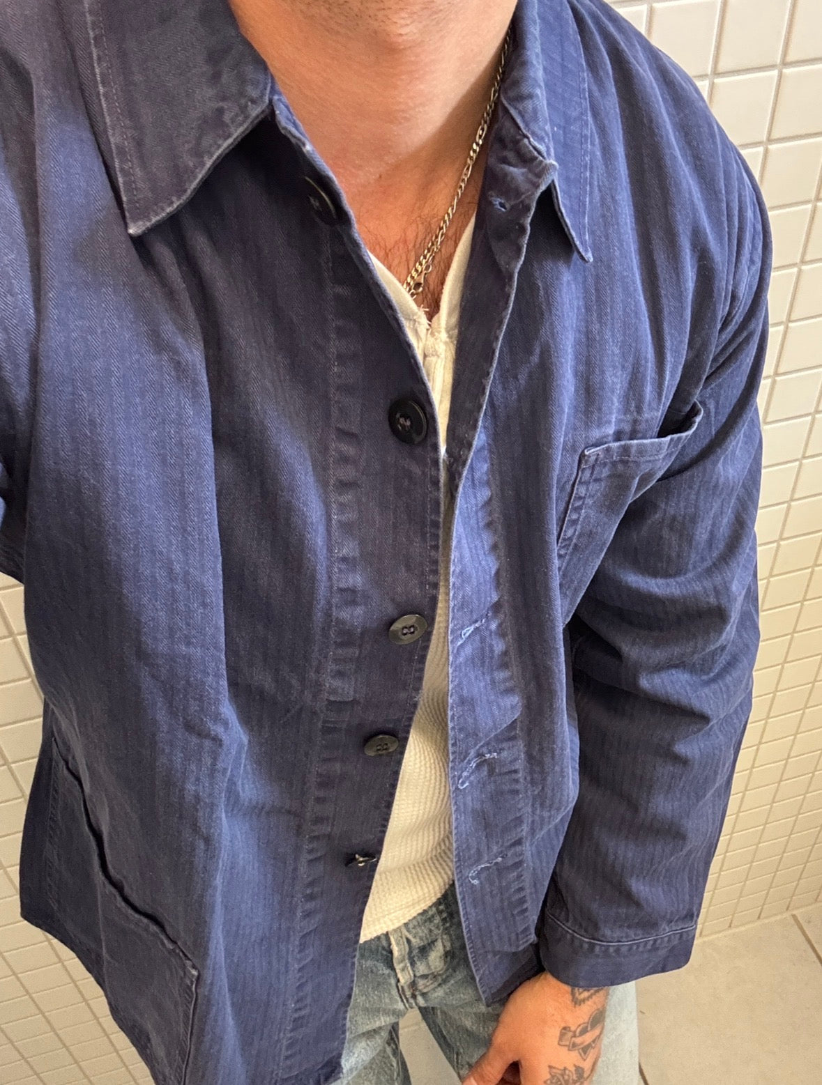 (L) French Work Shirt