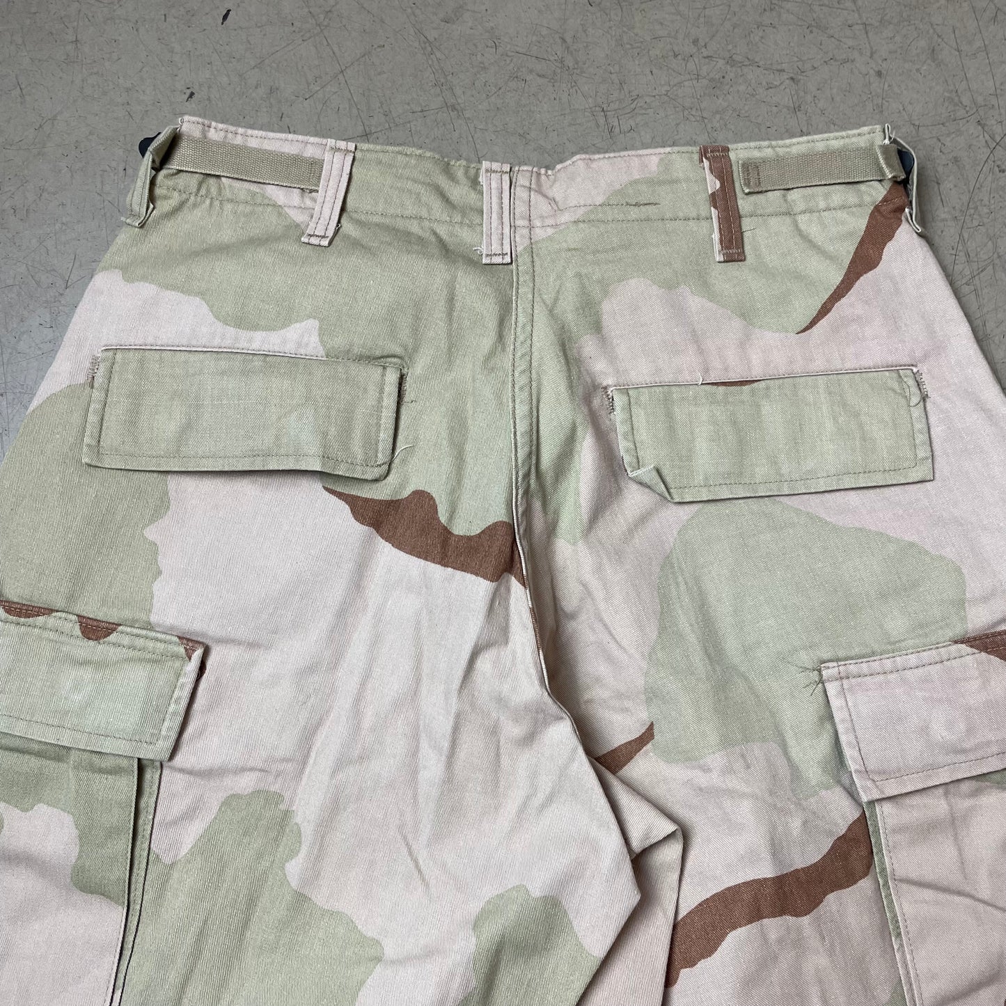 (S) US Army Camo Cargo Pants Sand beige Khaki