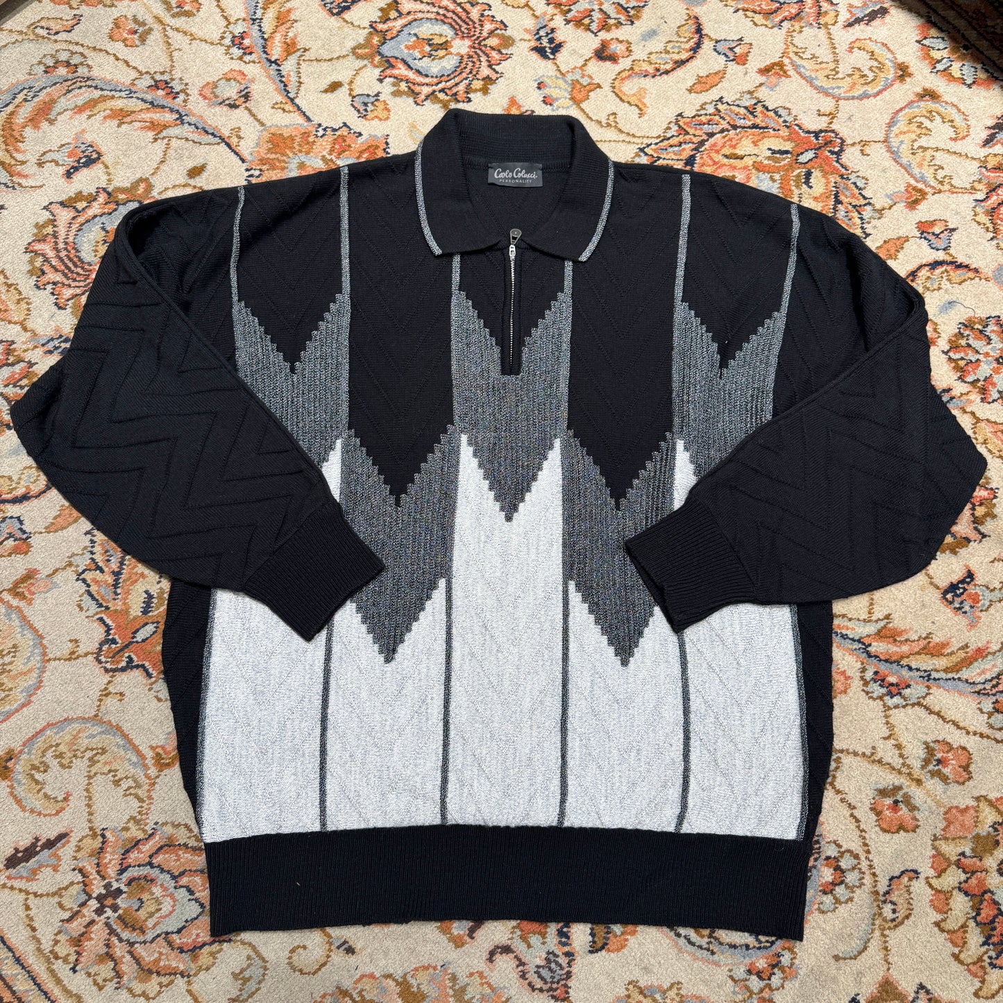(XL) CARLO COLUCCI STRICKPULLOVER
