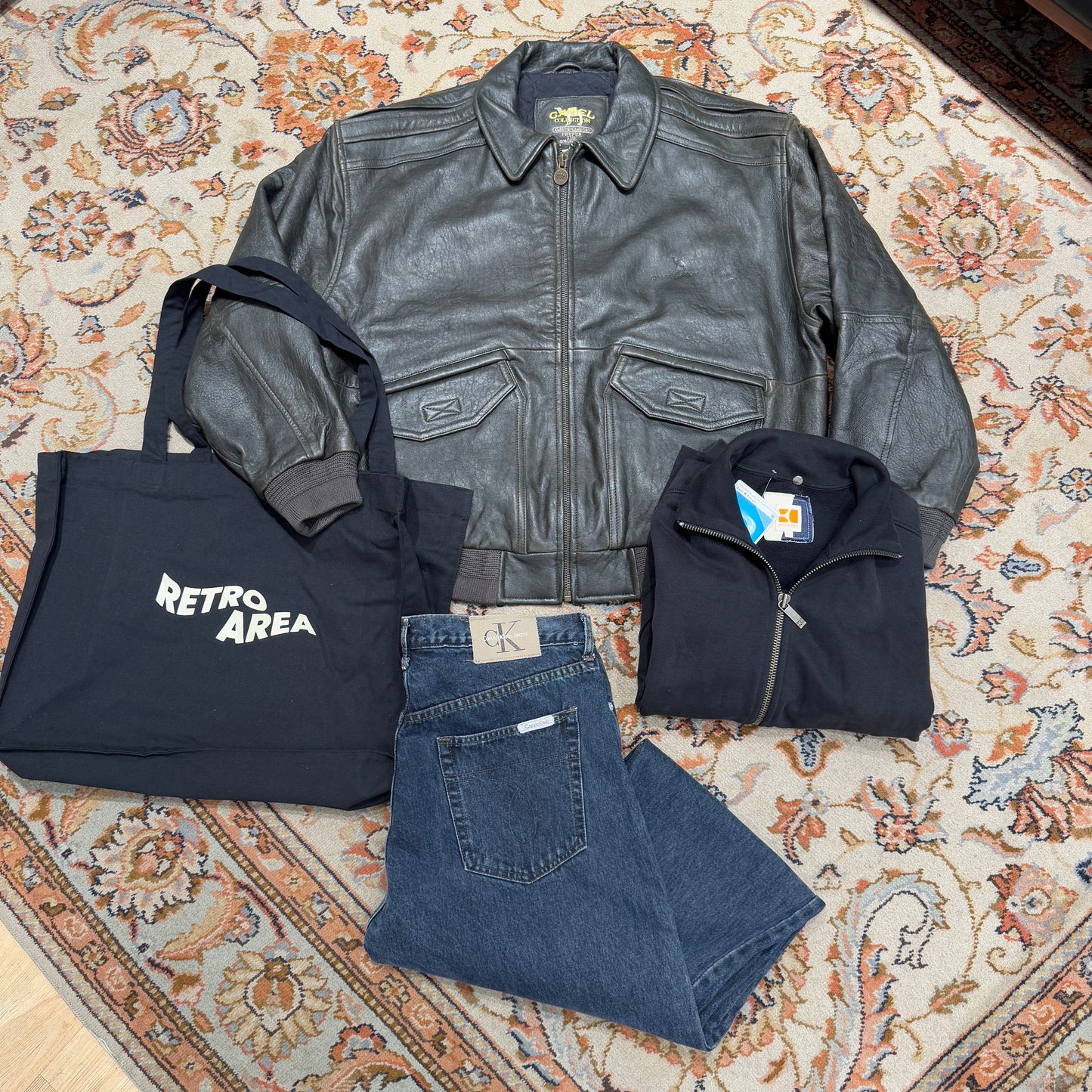 VINTAGE "LEATHER JACKET" MYSTERY OUTFIT