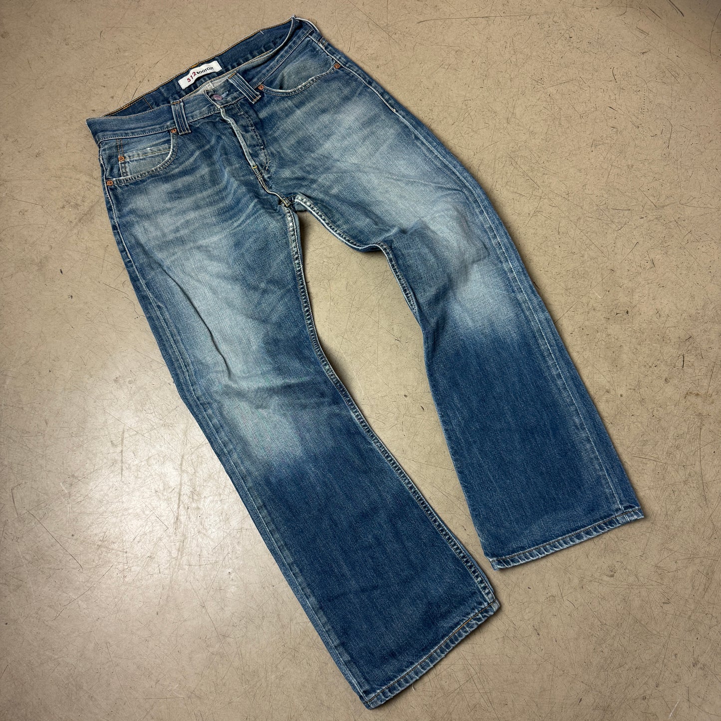 (L) Levi’s 512 Bootcut Jeanshose