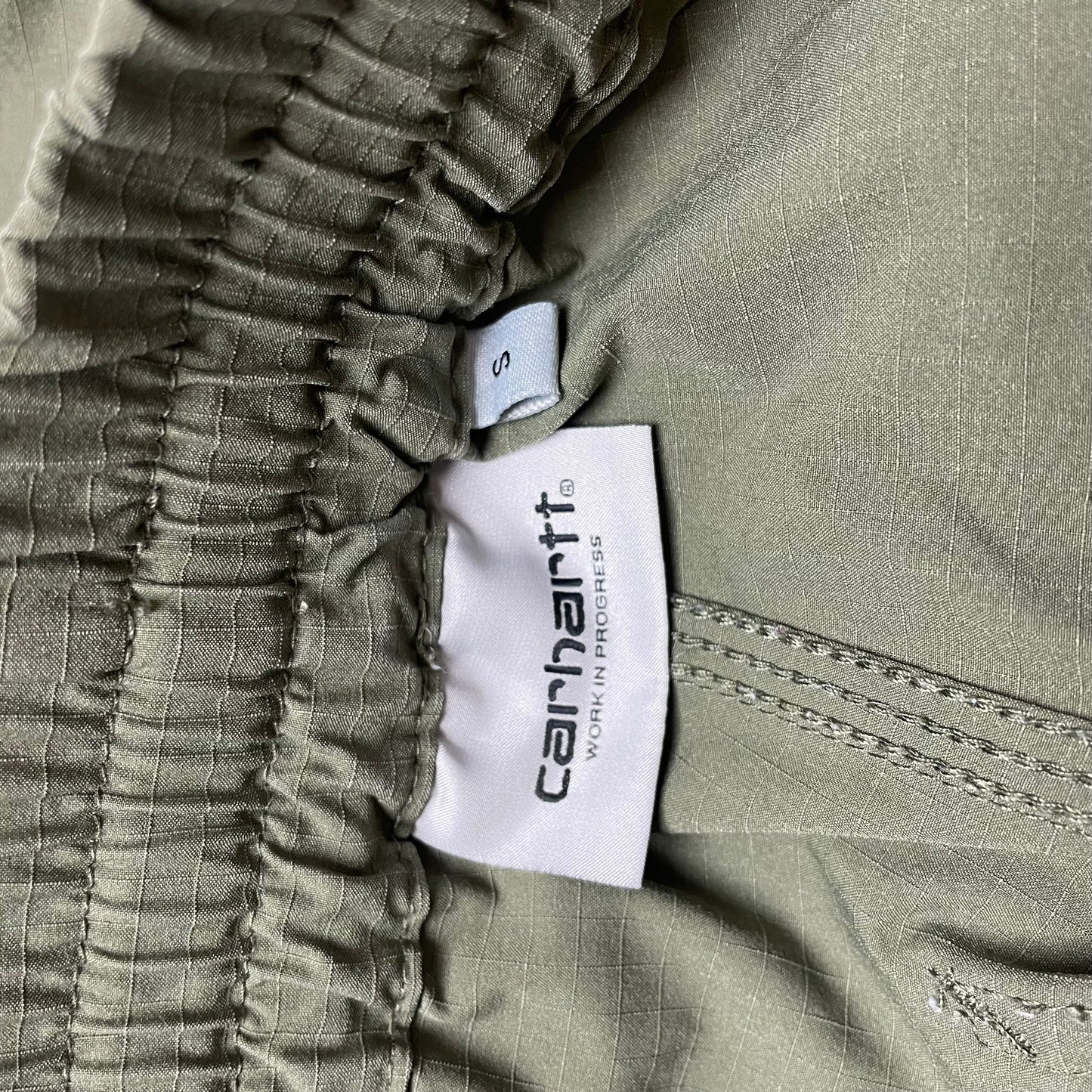 (S) Carhartt Work Pants Stoffhose olivgrün
