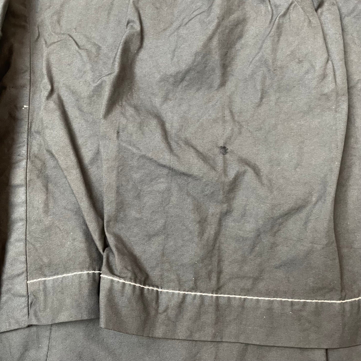 (S-M) Celine Blazer dünne Jacke schwarz Kontrastnähte WMN