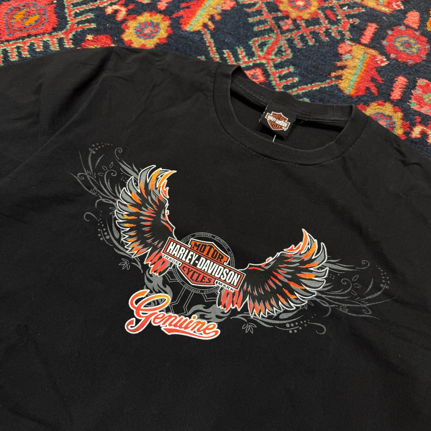 (L) HARLEY DAVIDSON T-SHIRT