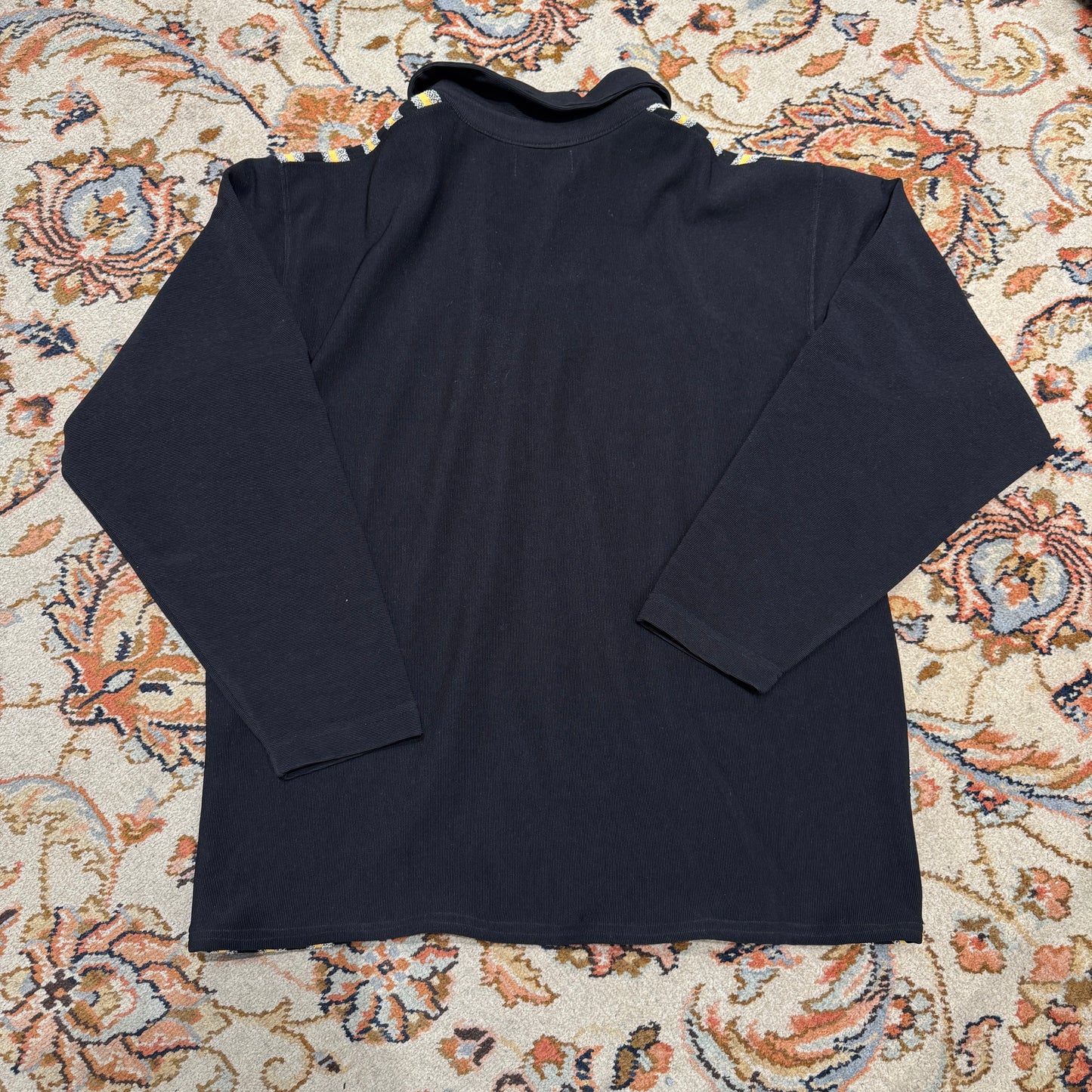 (L-XL) VERSACE LANGARM POLO