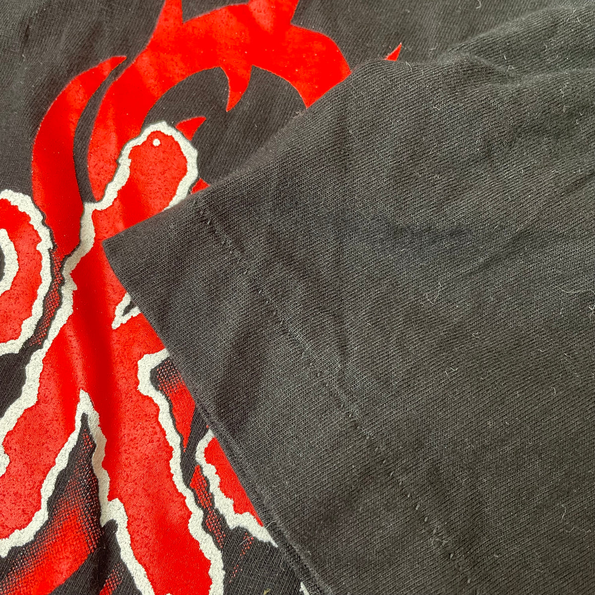 (L) Slipknot Band Tshirt schwarz rot