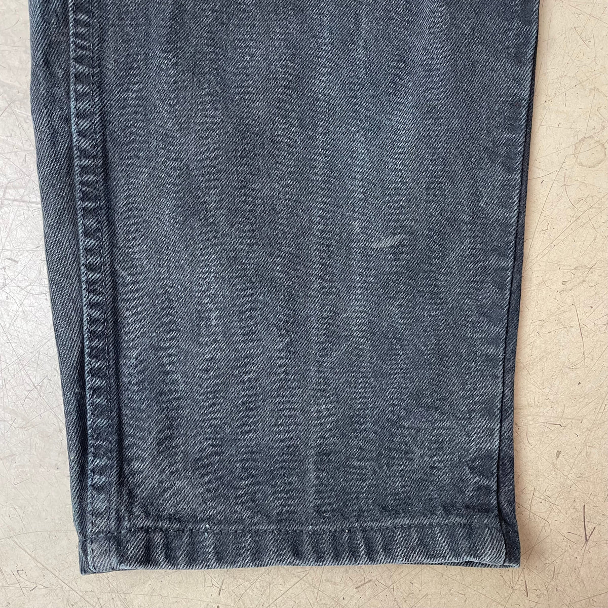 (M) Vintage Levi’s 560 Orange Label Jeanshose faded black W32/L32