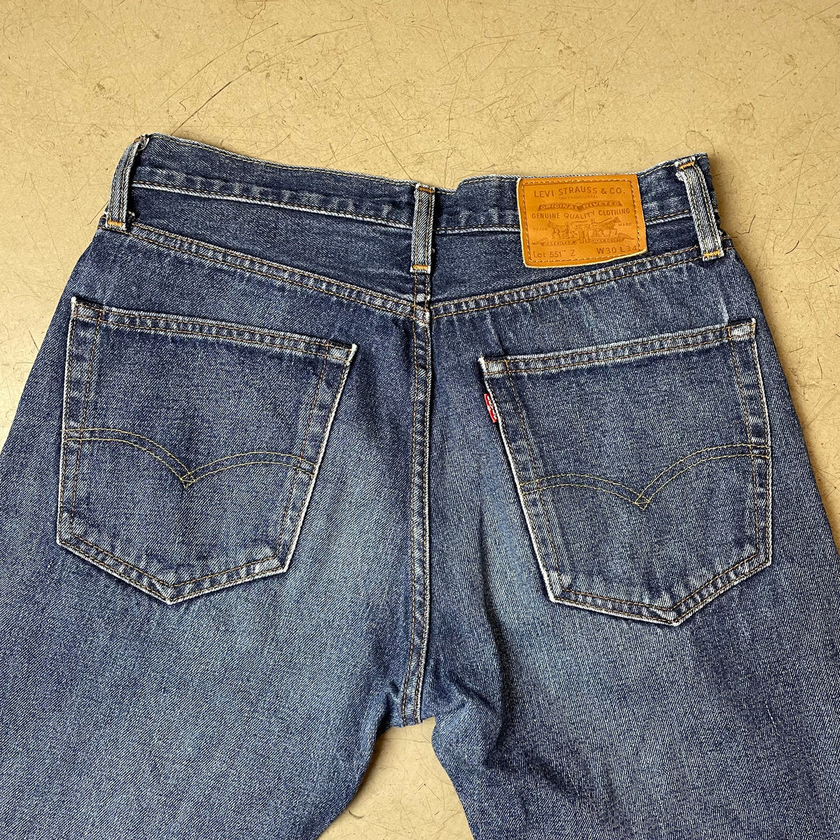 (M) Levi’s Big E Lot 551 Z Jeanshose blau W30/L34