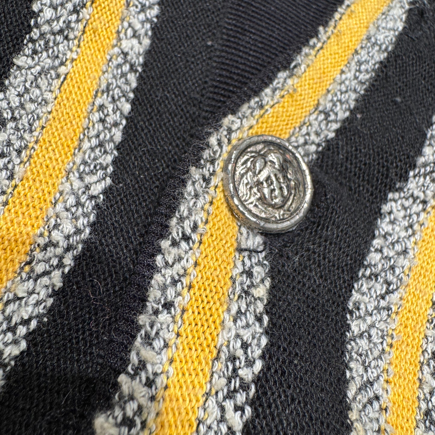 (L-XL) VERSACE LANGARM POLO