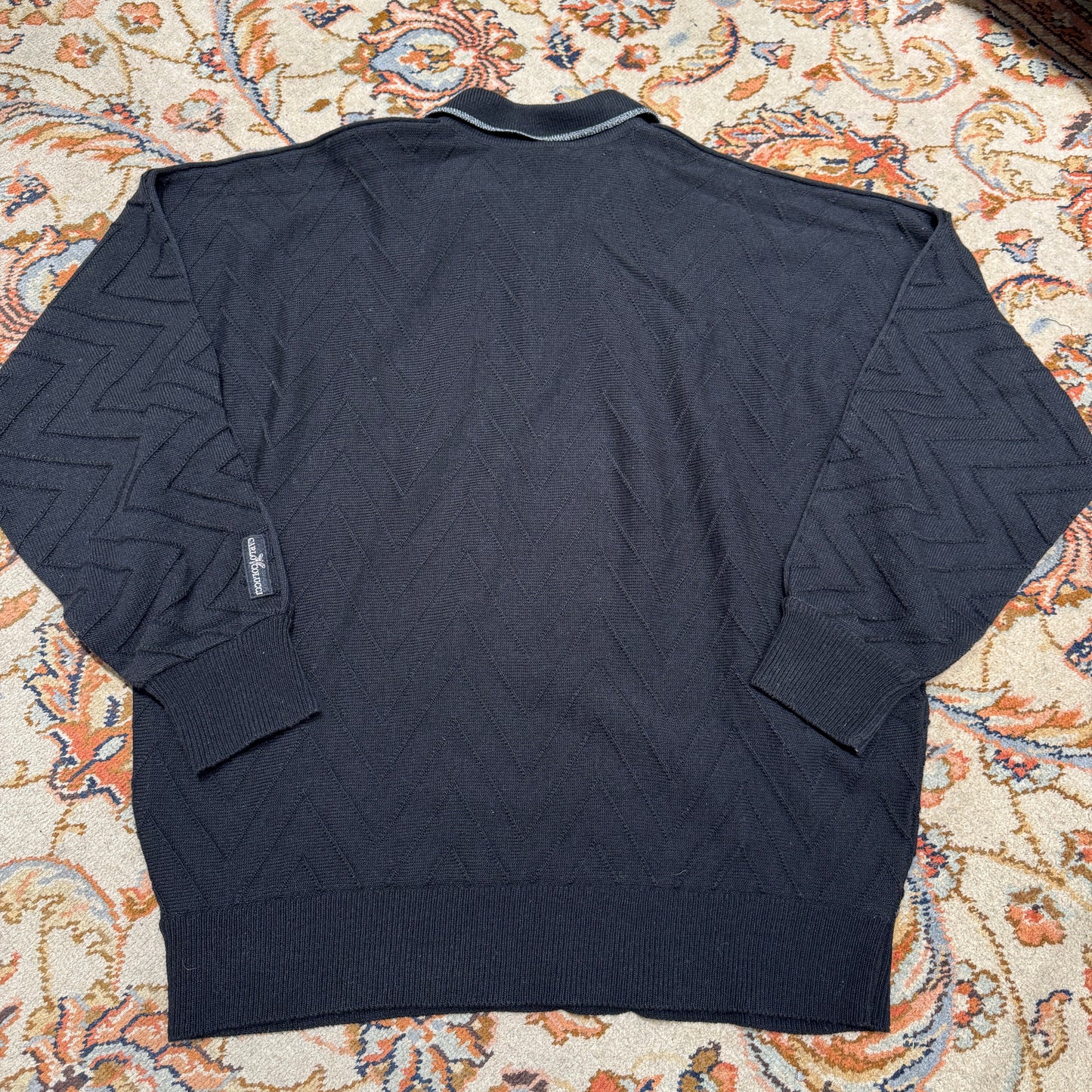 (XL) CARLO COLUCCI STRICKPULLOVER