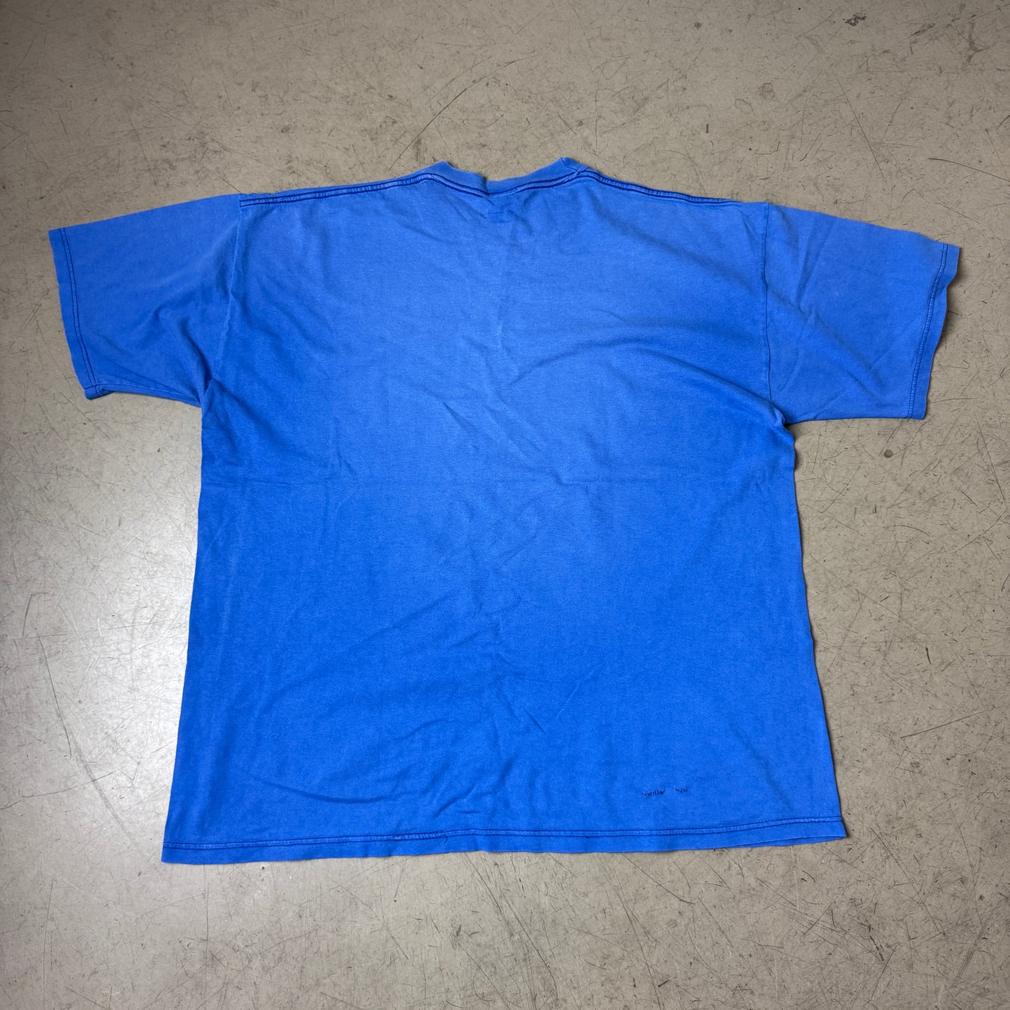 (XXL) Repaired New York Rangers Tshirt Faded Blau