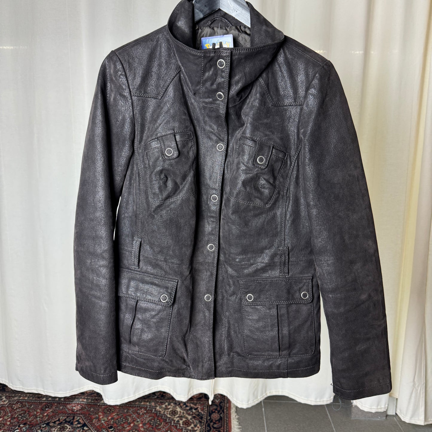(M) LEDERJACKE