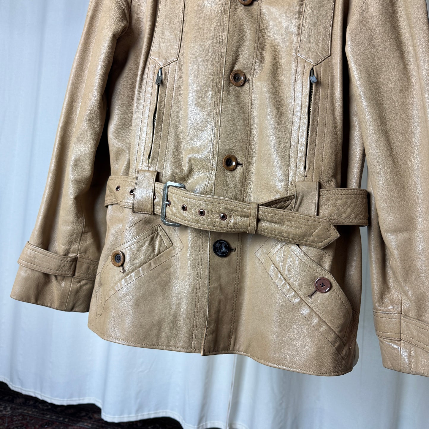 (M) LEDERJACKE