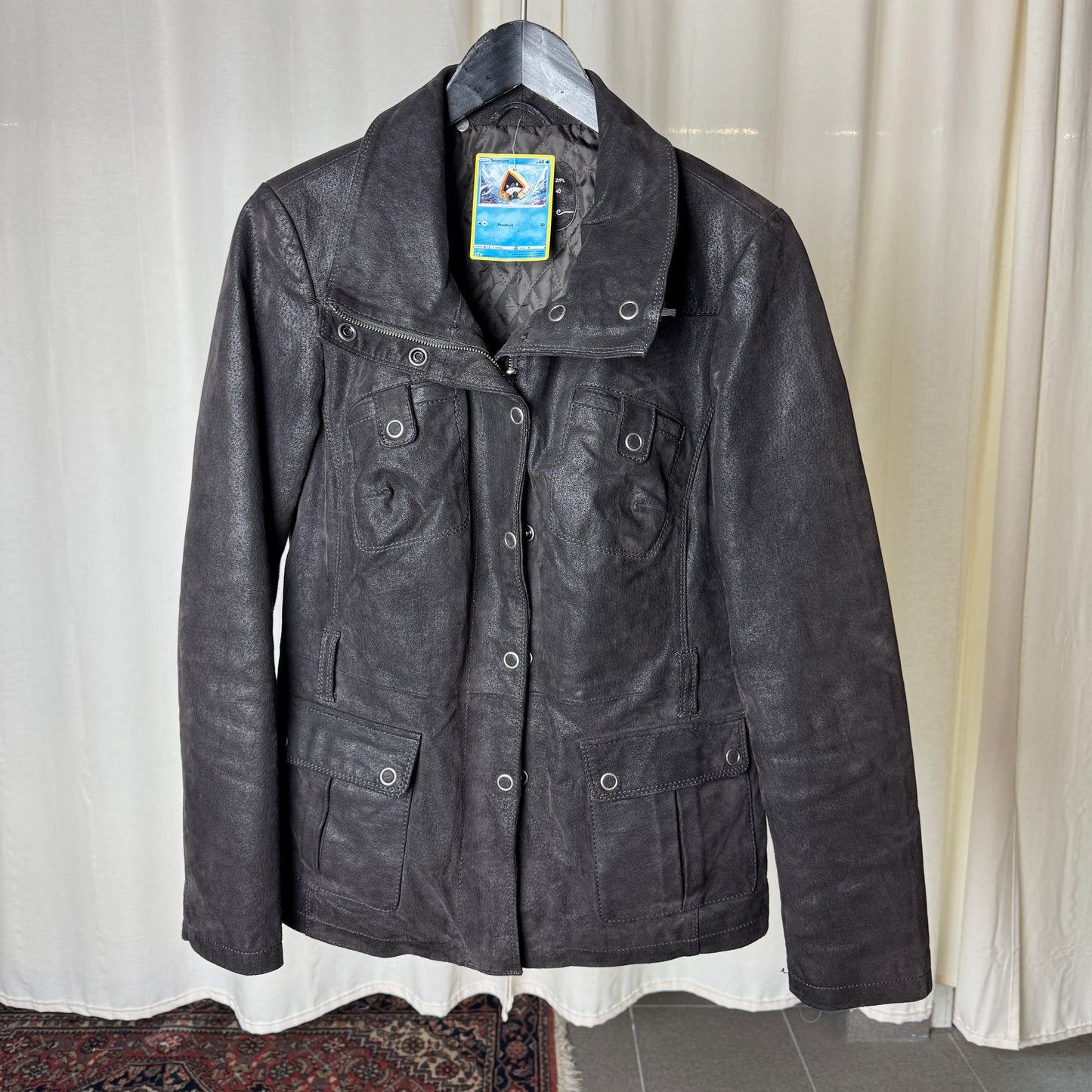 (M) LEDERJACKE