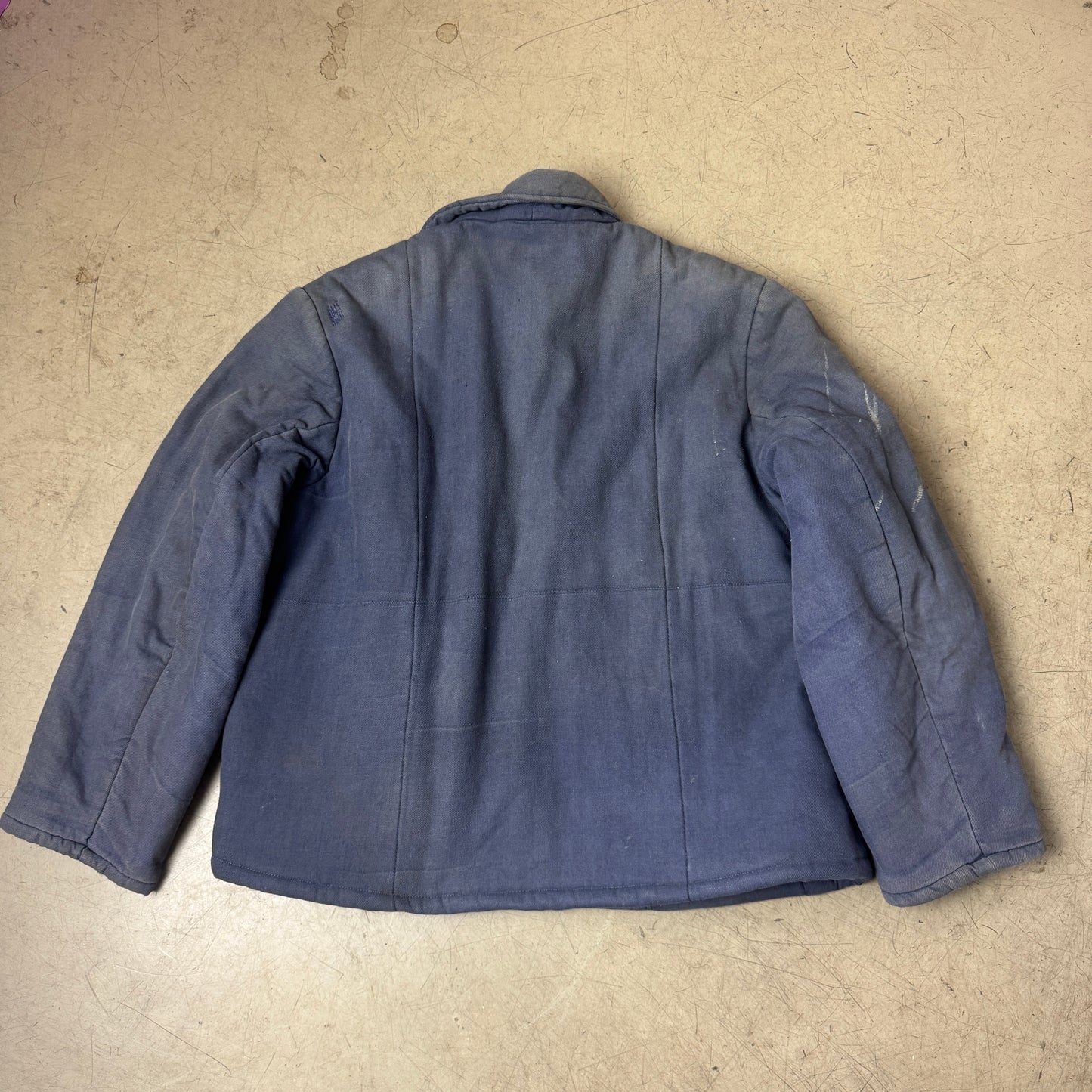 (L) 1980s Padded French Work Jacket