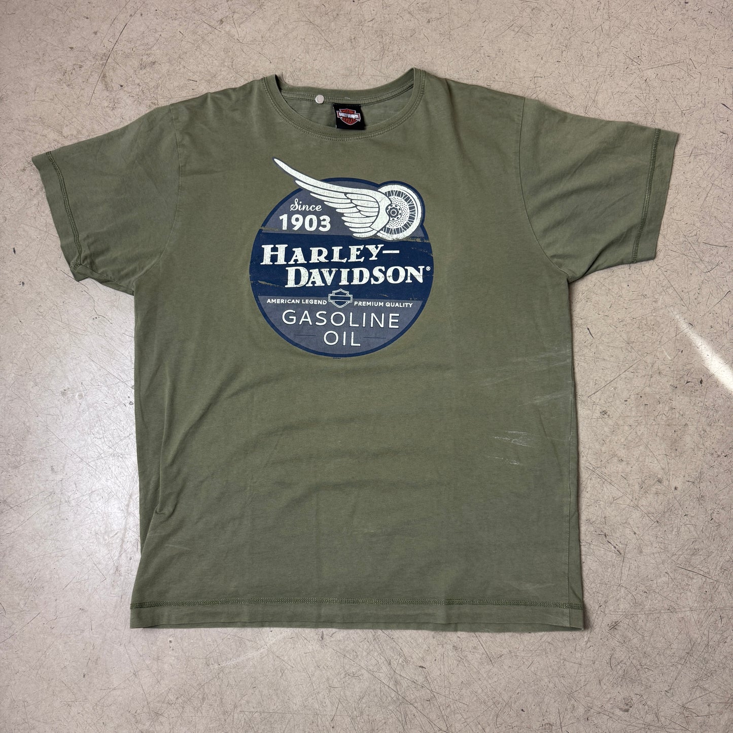 (L-XL) Harley Davidson Biker T-shirt