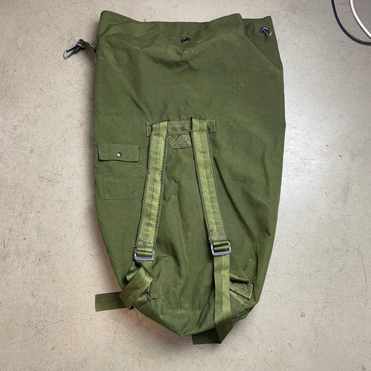 Vintage US Army Seesack Military Transport Bag olivgrün