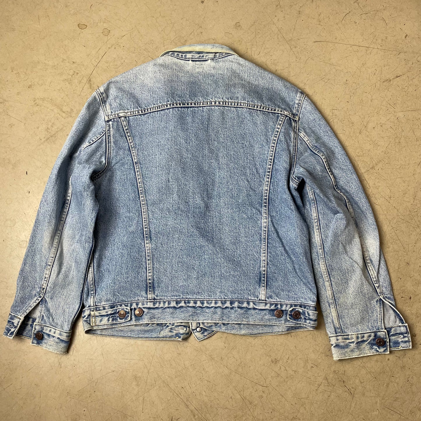 (L) Levi’s Jeansjacke hellblau