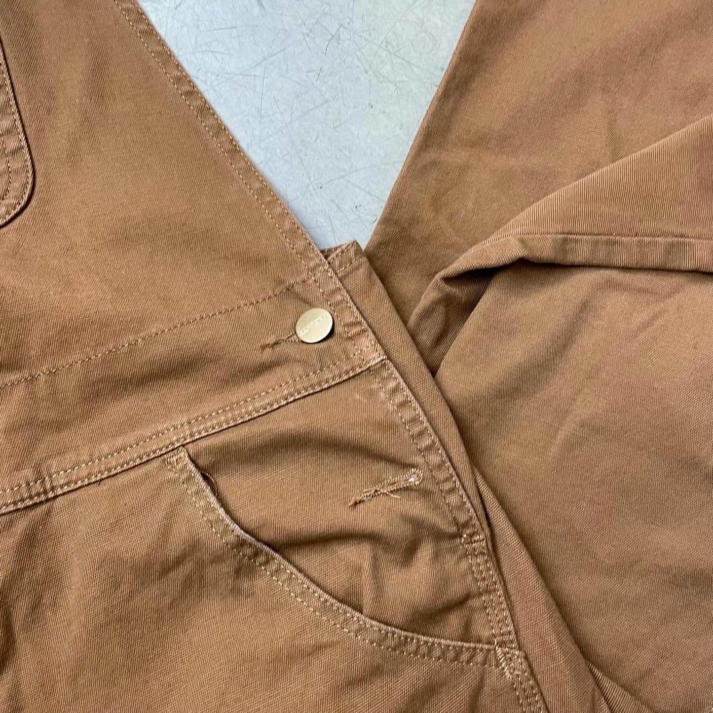 (M) Carhartt Work in Progress WIP Overall Dungaree braun