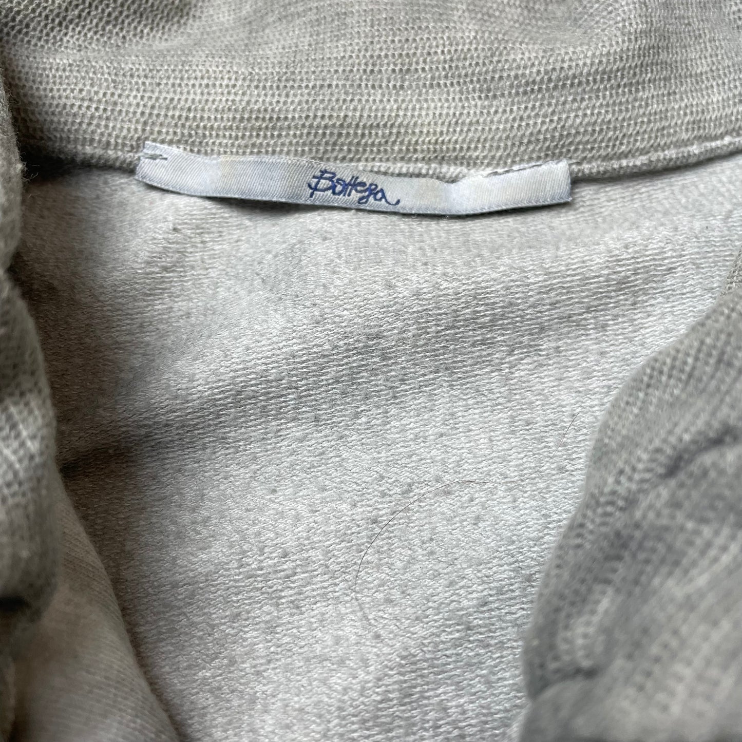 (XL) Bottega Cotton Cardigan Faded hellgrau