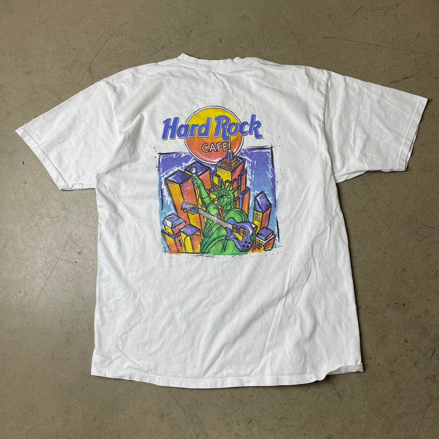 (XXL) Hard Rock Café New York Tshirt weiß