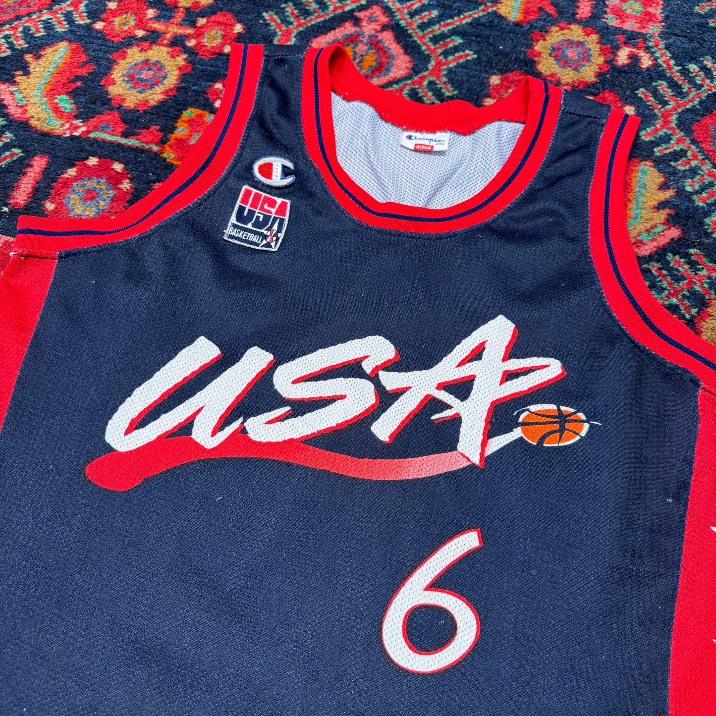 (M) USA CHAMPION BASKETBALL HARDAWAY TRIKOT
