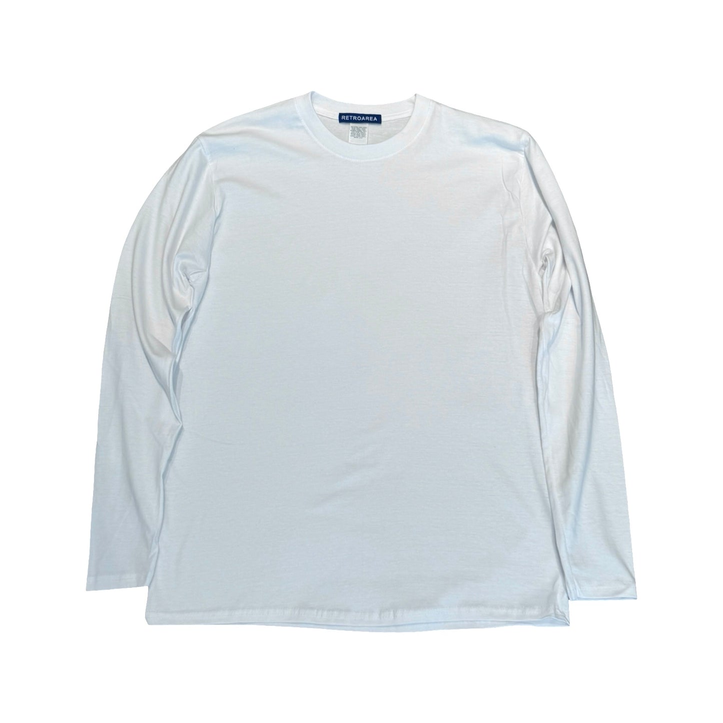 RETROAREA BASIC LONGSLEEVE (WHITE)