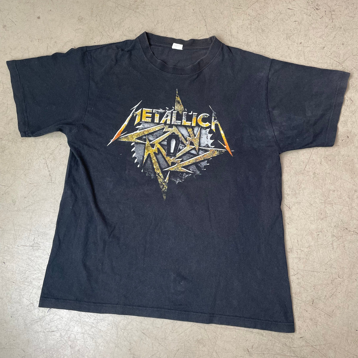 (XL) Metallica 2010 Death Magnetic Band Tour Tshirt schwarz