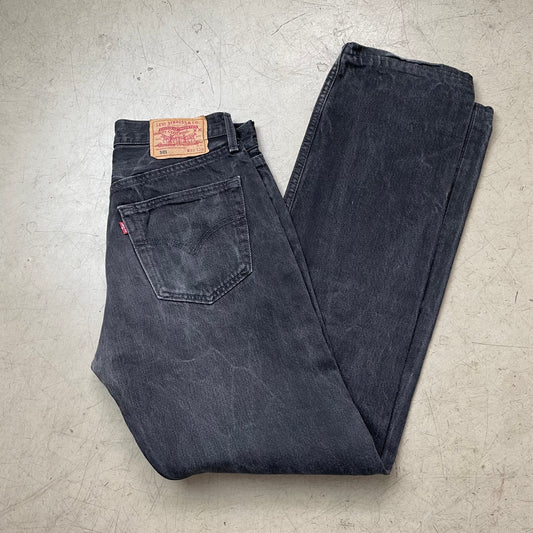 (M) Levi’s 501 Jeanshose faded black W32/L34
