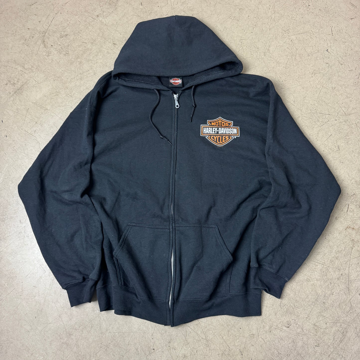(XL) Harley Davidson Orlando Zip Hoodie