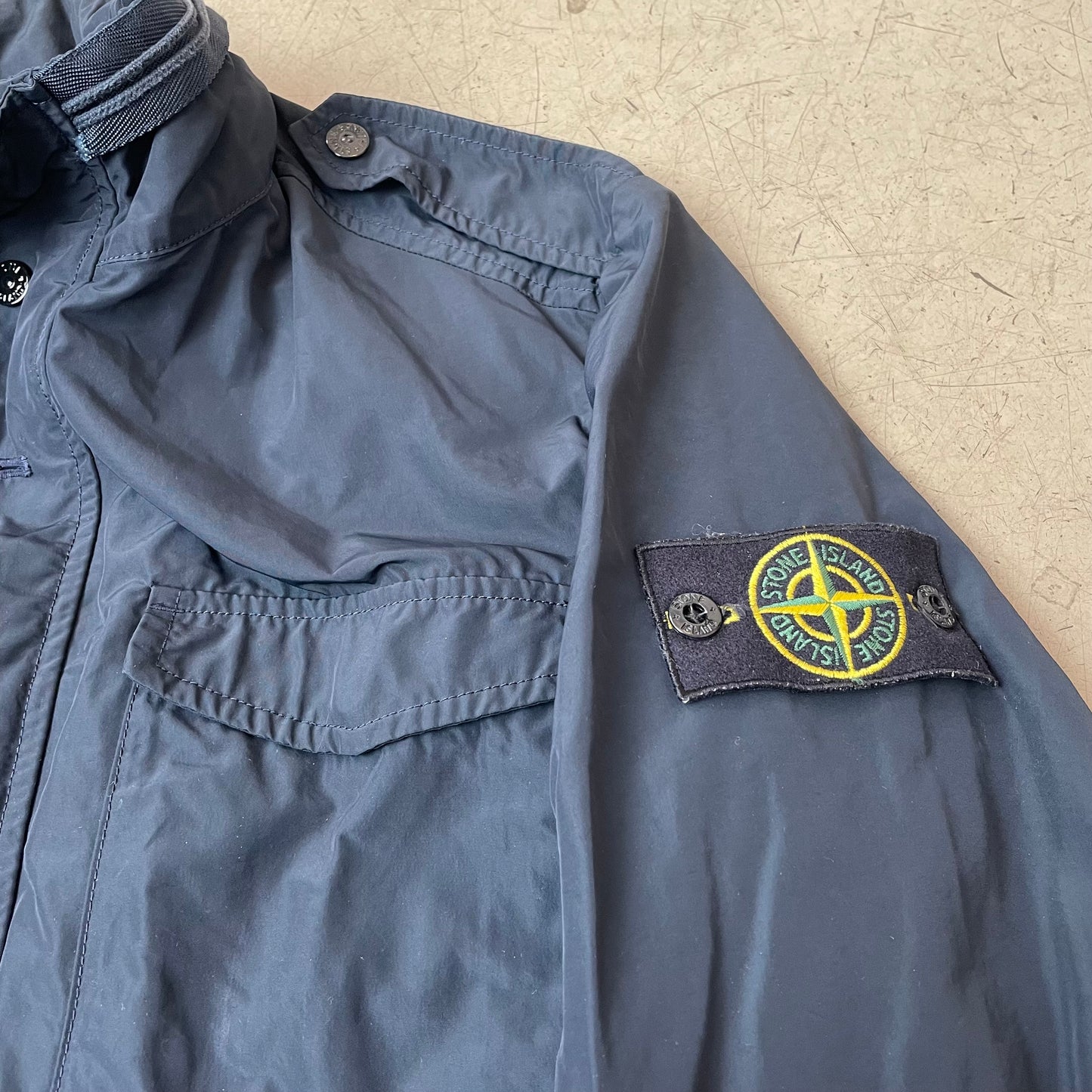 (M) Stone Island Army Jacket Navy blau