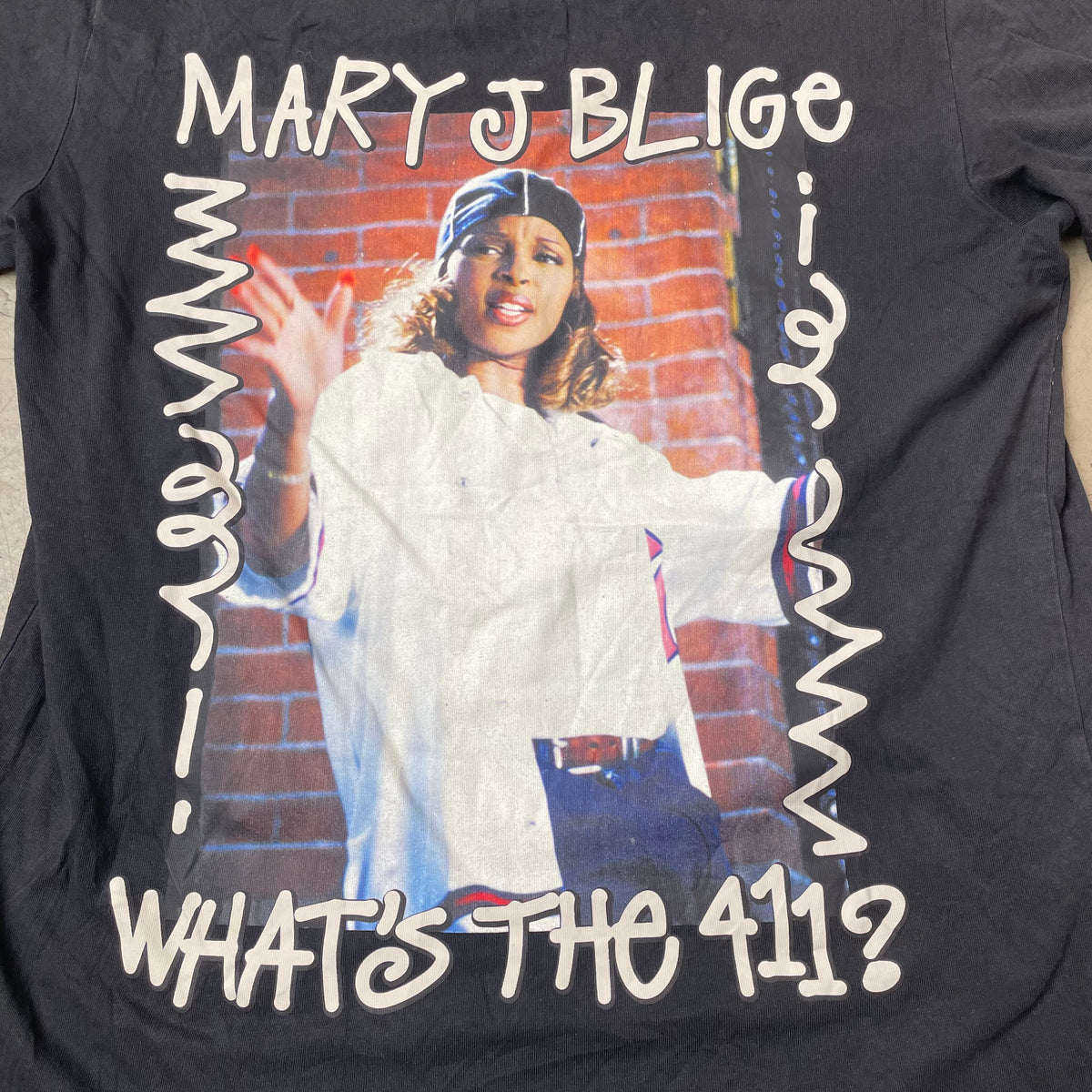 (M) Mary J Blige Whats the 411? Band Tshirt schwarz