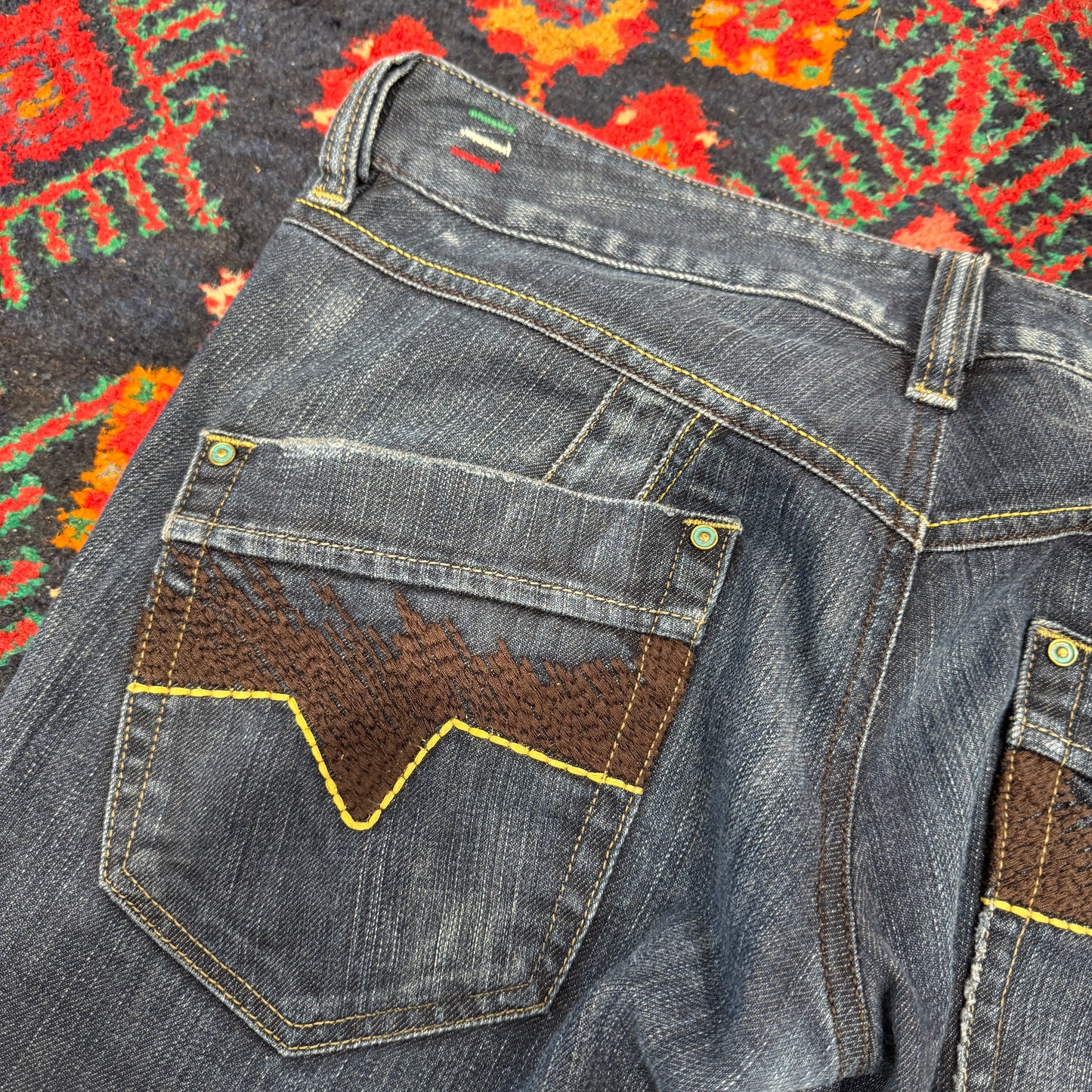 (M) RARE DIESEL FLARED JEANSHOSE