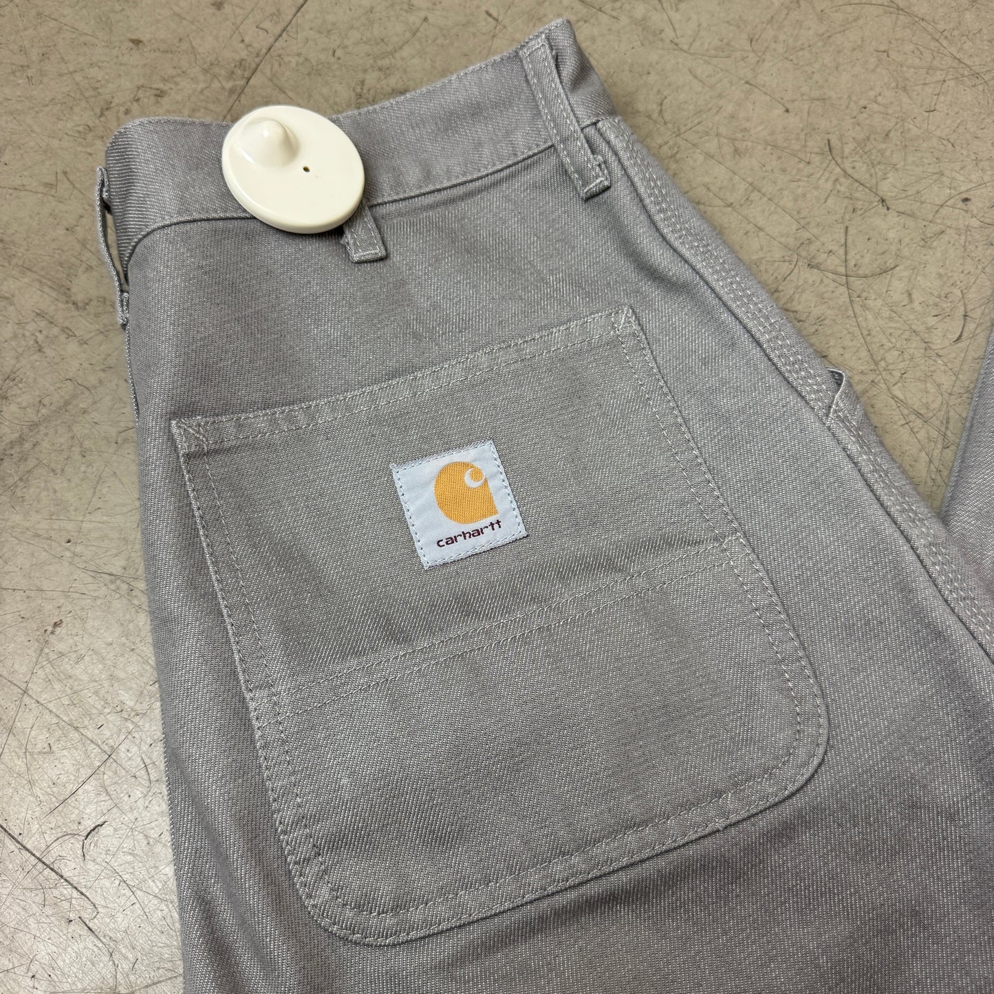 (M-L) Carhartt Jeanshose grau W33/L32