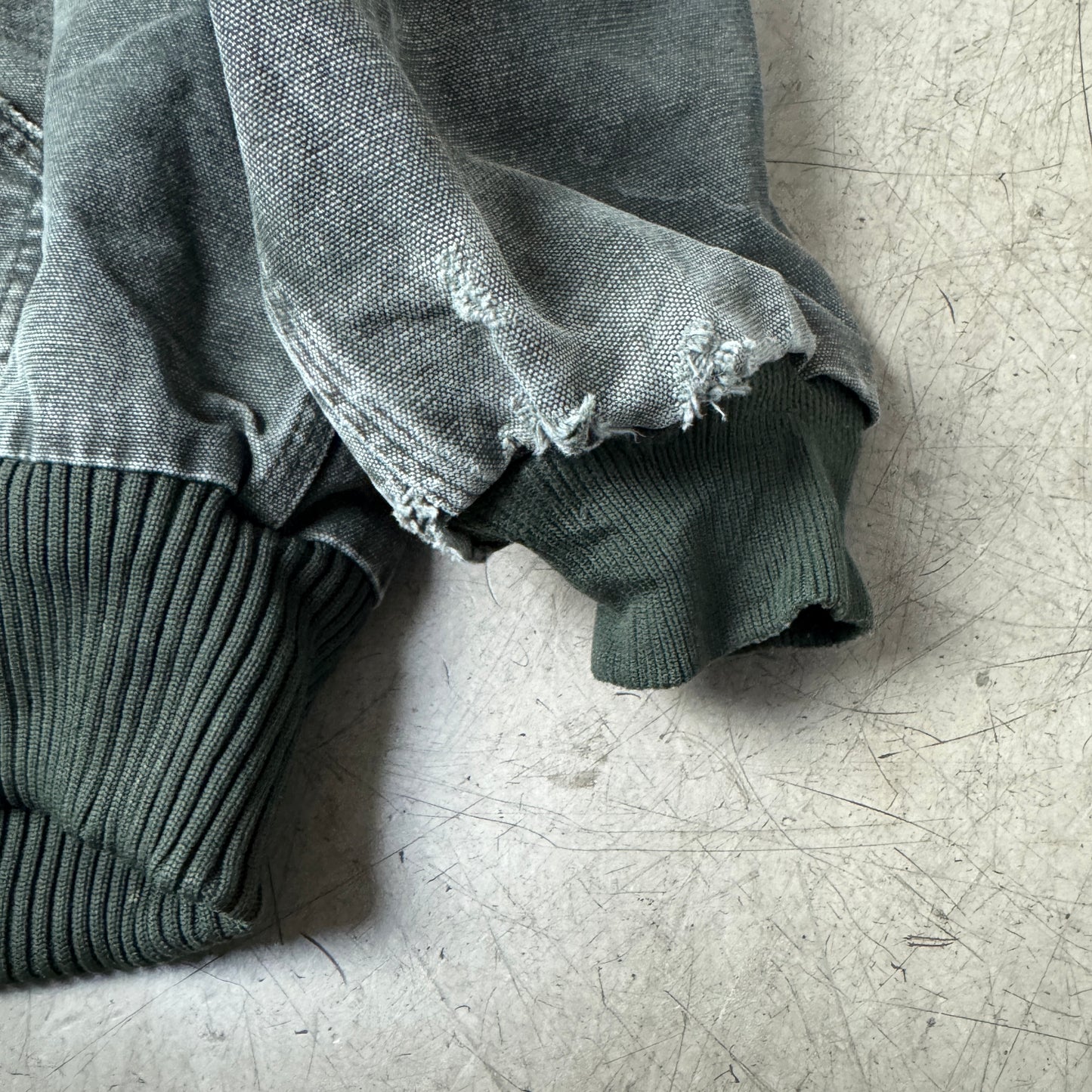 (XL) Carhartt Hooded Active Jacket J130 MOS