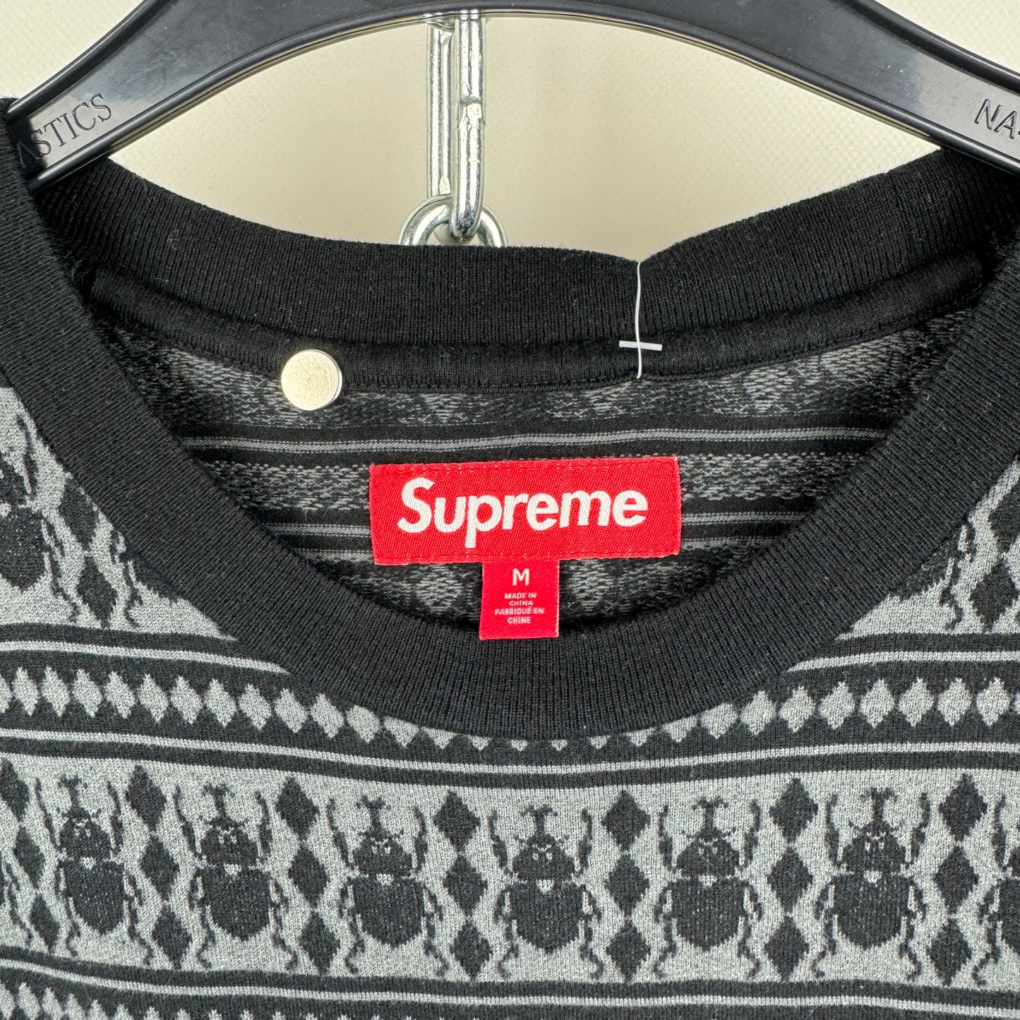 (M) SUPREME JACQUARD SCARAB T-SHIRT