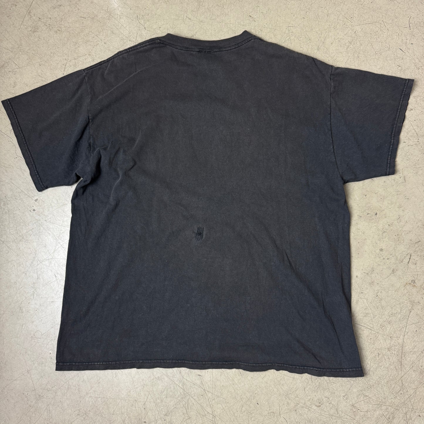 (XL) Vintage Quote Shirt „Missing Person“ Schwarz Delta Pro Weight