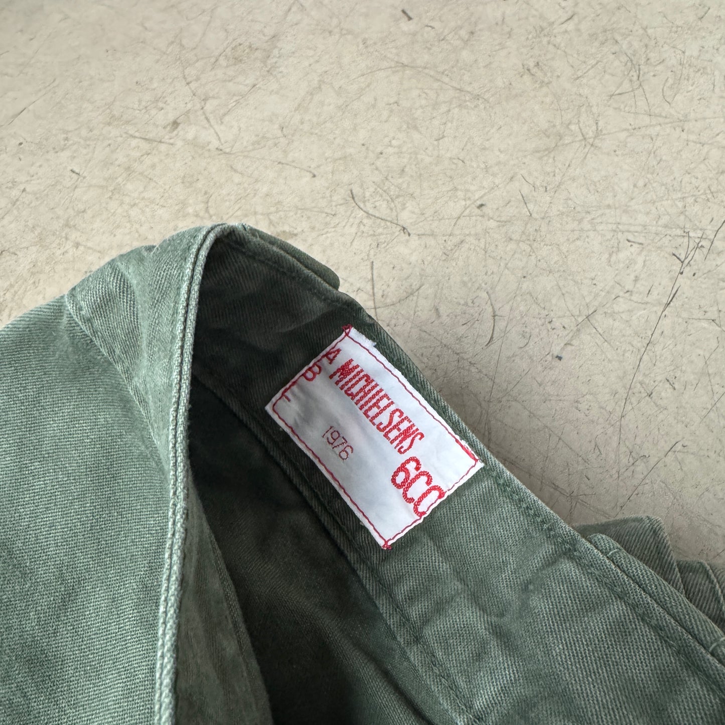 (L) 1980s Front Pocket Army Cargo Pants