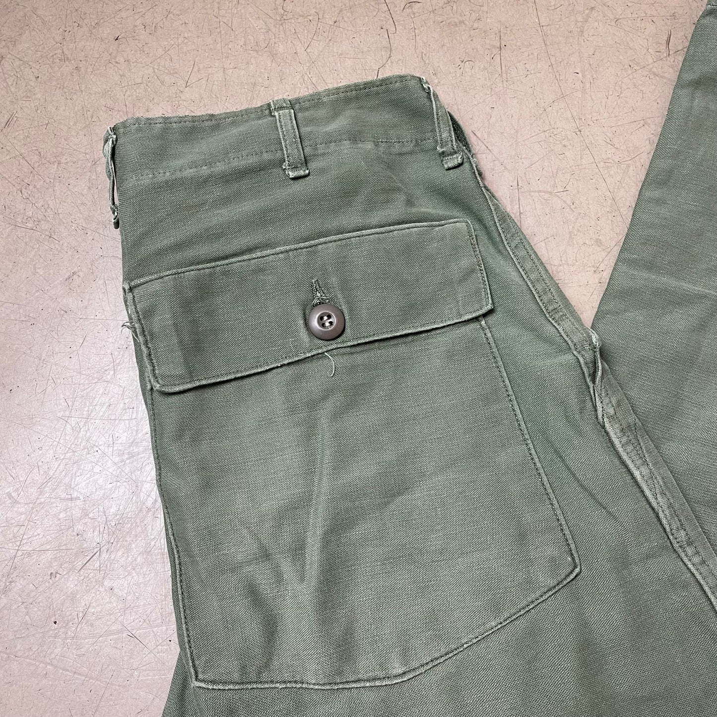 (M) US Army Front Pocket Utility Fatigue Pants olivgrün W32L31