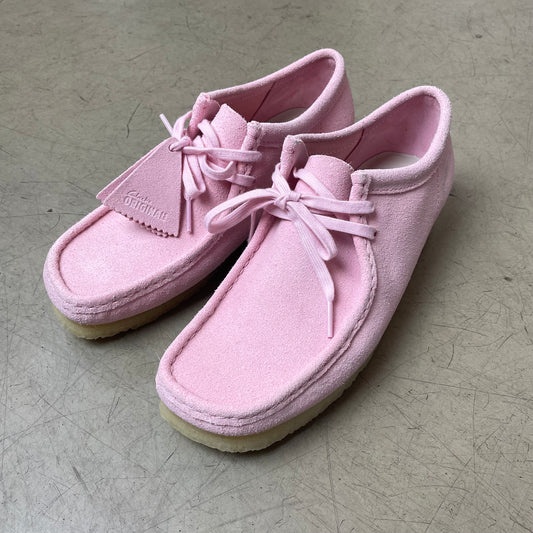 (41) Clarks Wallabee rosa Wildleder Sneaker Schuh
