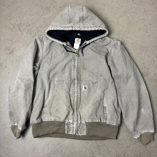 (L) Carhartt Hooded Active Jacket J130 DES