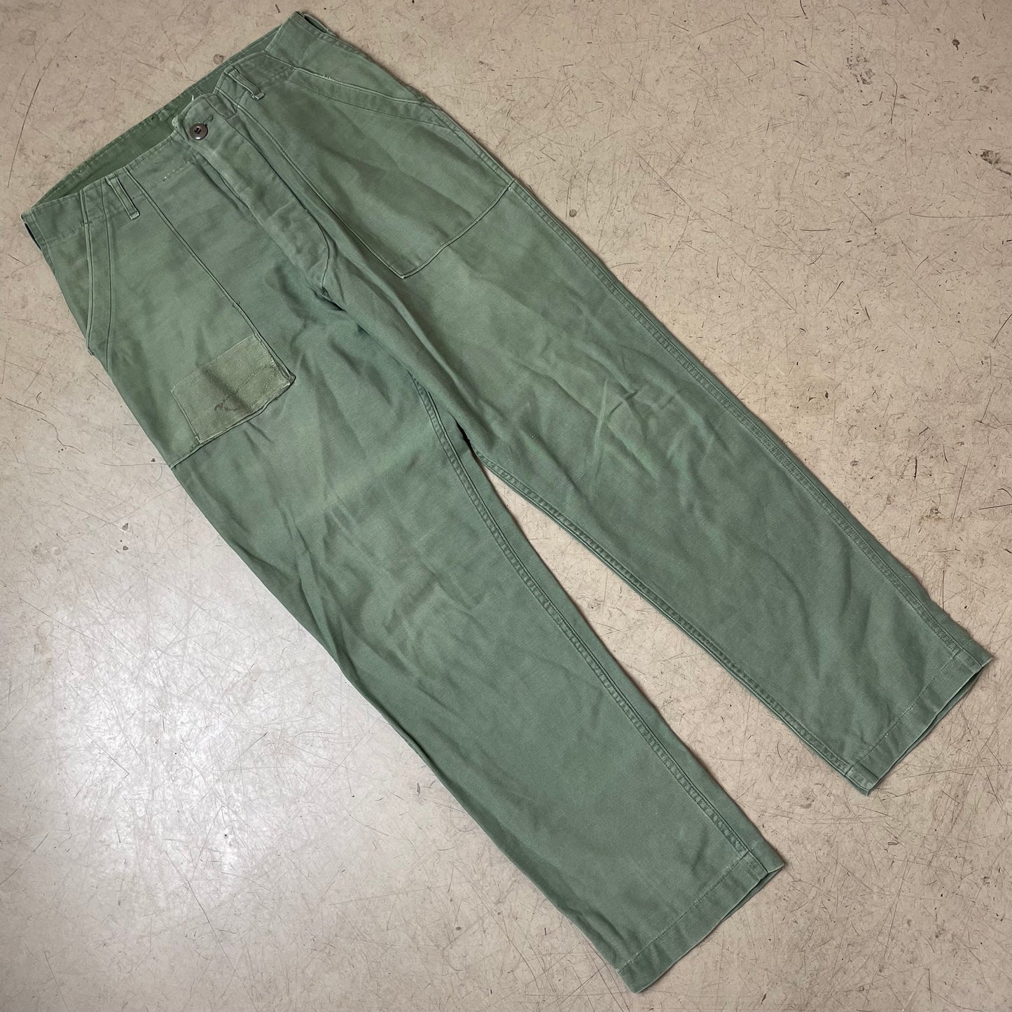(M) US Army Front Pocket Utility Fatigue Pants olivgrün W32L31