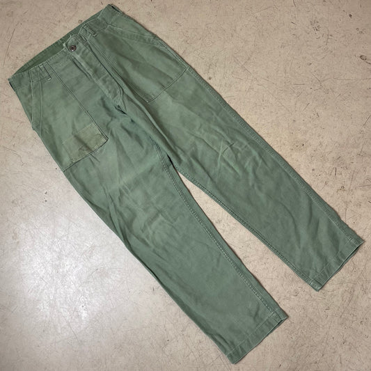 (M) US Army Front Pocket Utility Fatigue Pants olivgrün W32L31
