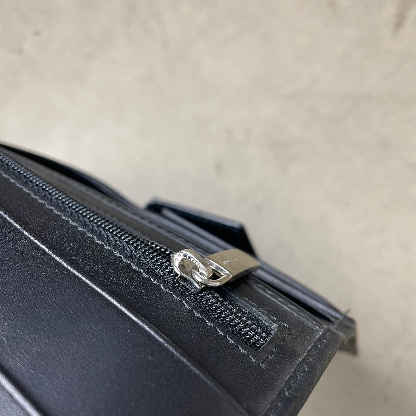Burberry London Leder Geldbeutel schwarz